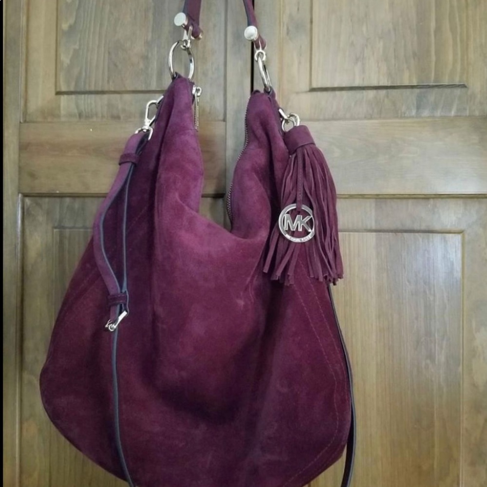 Michael Kors suede purse